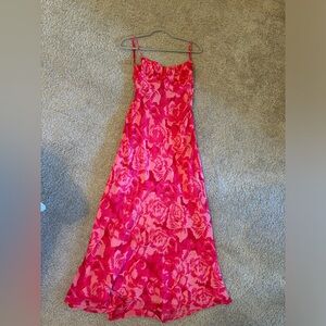 Margie Midi Dress - Billy J Boutique - Pink Floral